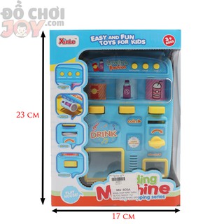 Bộ đồ chơi máy bán nước ngọt tự động Xinle-pin JOYTOY, có nhạc đèn, an toàn cho bé