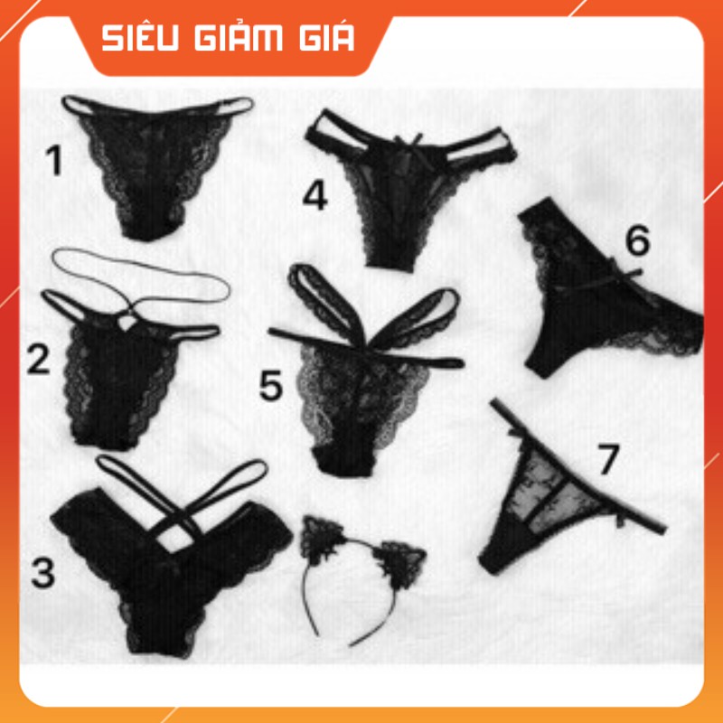 < Tặng bờm tai mèo > 7 Quần lọt khe hàng thiết kế VNXK | BigBuy360 - bigbuy360.vn