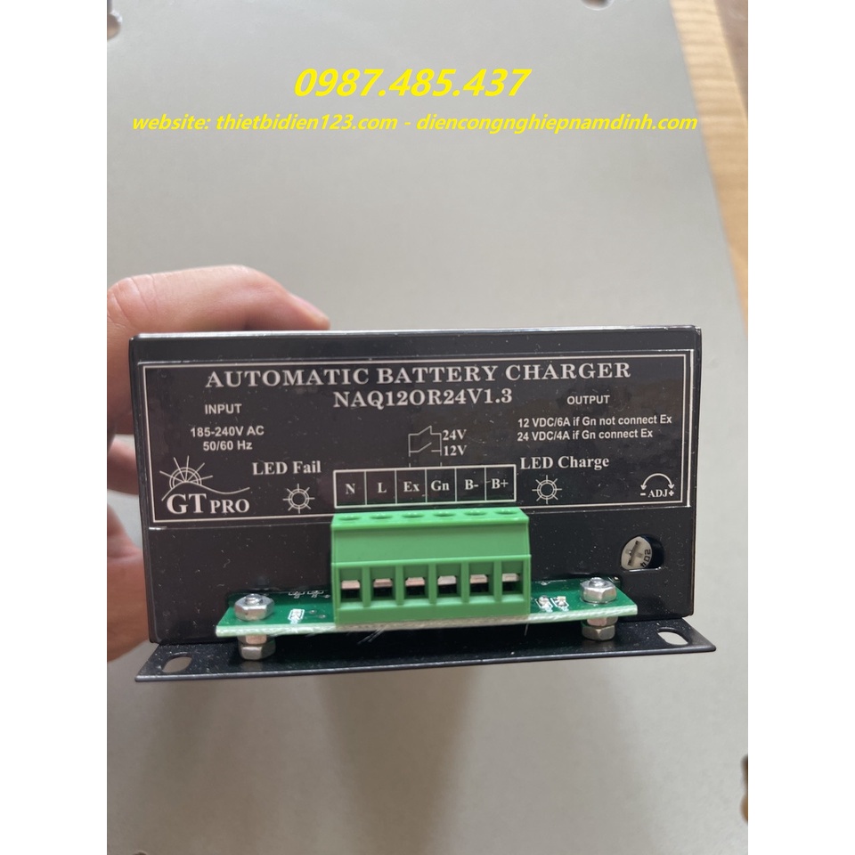 Sạc ắc quy tự động cho máy phát điện