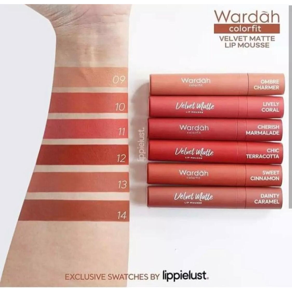 (Hàng Mới Về) Son Lì Wardah Colorfit 14 Màu Sắc Tùy Chọn | BigBuy360 - bigbuy360.vn