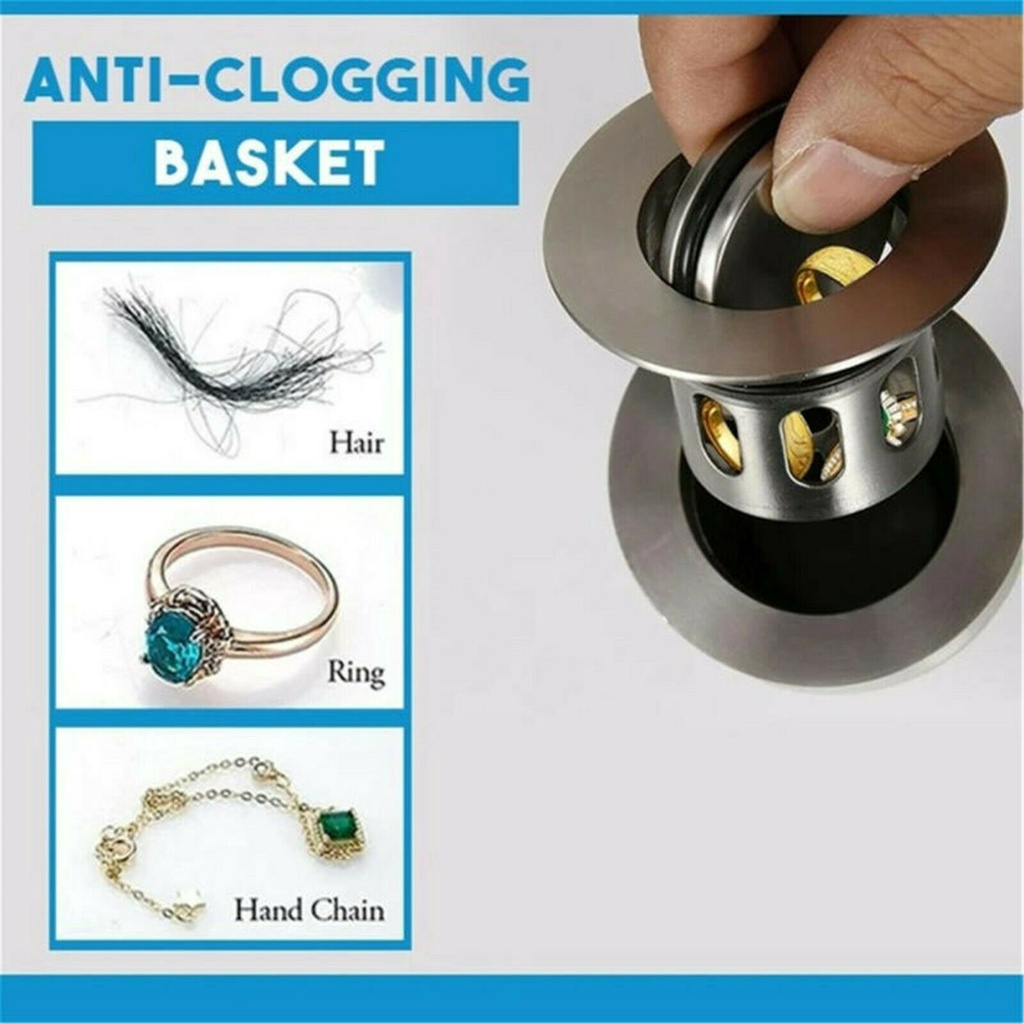 Dụng Cụ Lọc Ống Thoát Nước Bằng Thép Không Gỉ