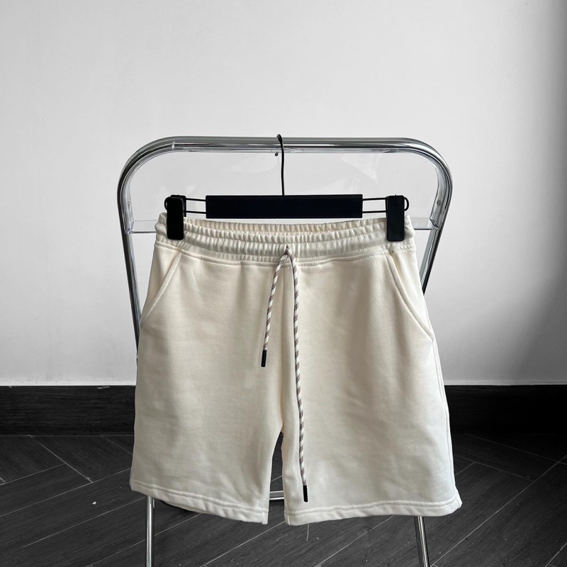 Quần short thun nam nữ,thiết kế trơn 4 màu