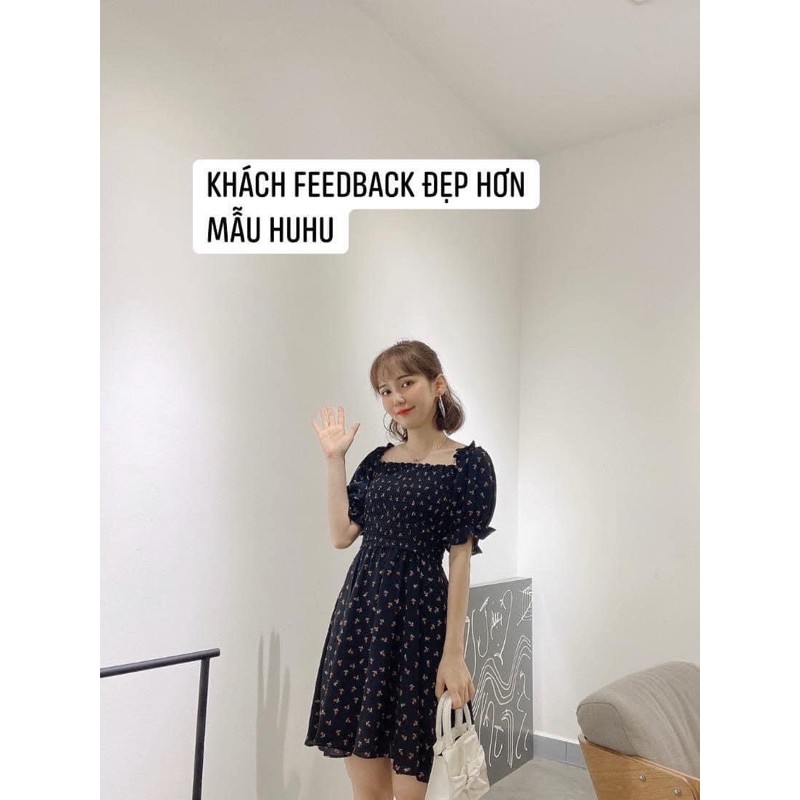 [Mã FAGREEN1505 giảm tới 30K đơn 99K] (HÀNG ODER 15ng) VÁY XOÈ HOA NHÍ MẶC 2 KIỂU | BigBuy360 - bigbuy360.vn