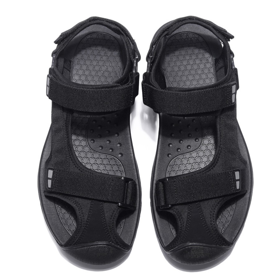 Sandal nam học sinh bít mũi quai dù đi phượt hiệu Rova RV25BB - MOL VN - BẢO HÀNH 12 THÁNG