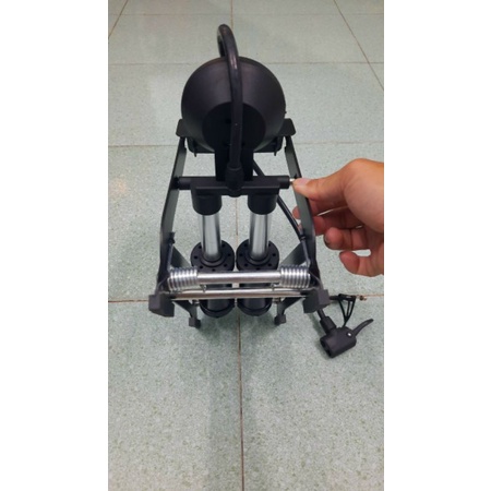 Bơm hơi đạp chân 2 xilanb Toyama hàng Nhật Bản