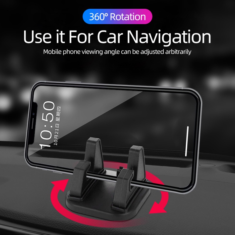 Giá đỡ điện thoại và GPS HdoorLink xoay được 360 độ chống trượt thông dụng cho xe hơi