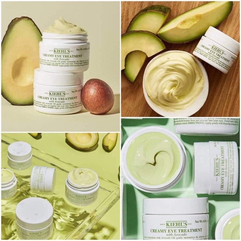 (Bill US) - Kem mắt KIEHL’S Avocado Creamy Eye Treatment 28gr Full size