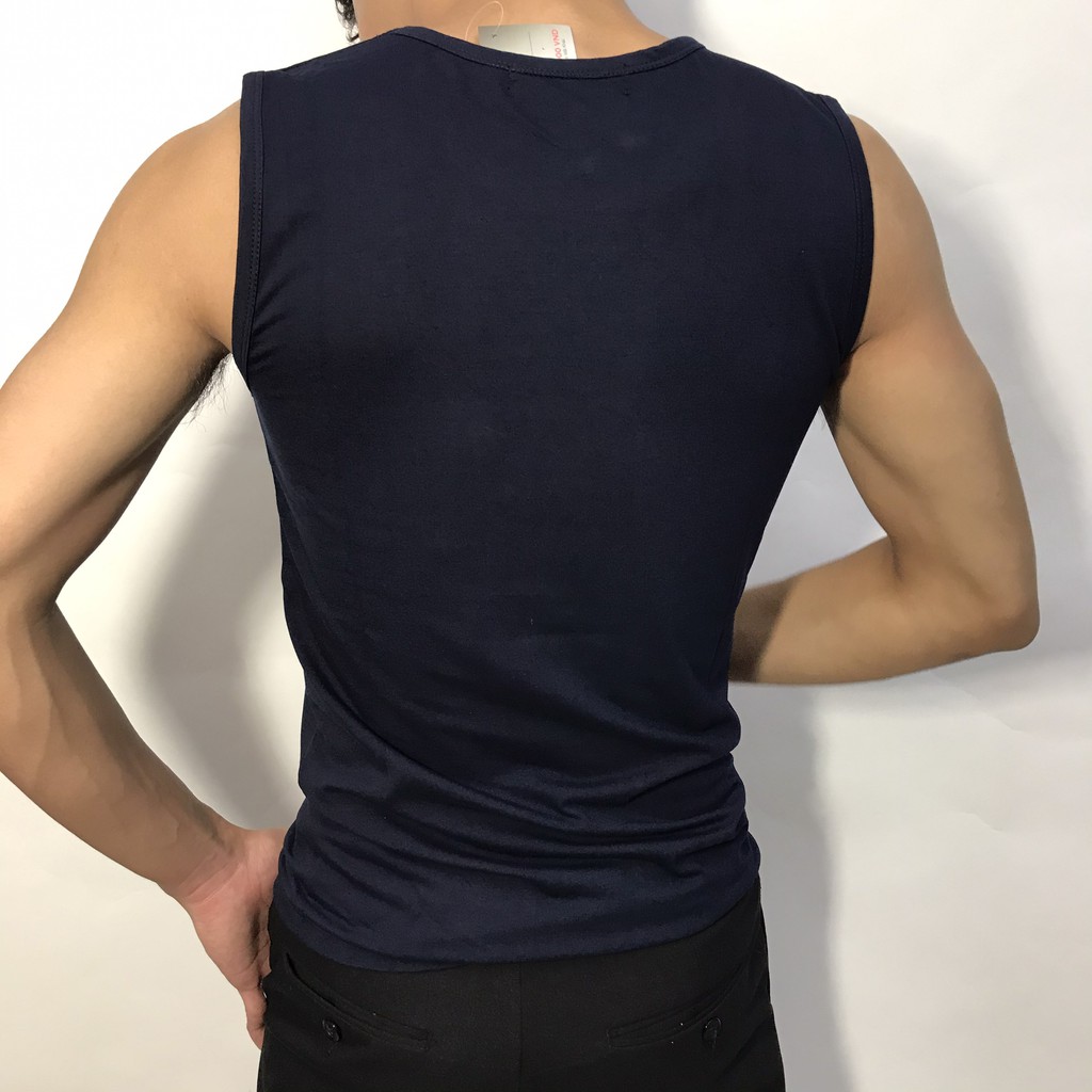 Áo ba lỗ sát nách nam KING tanktop ôm body co giãn tốt  thấm hút mồ hôi  thể thao  tập gym ( U08 )