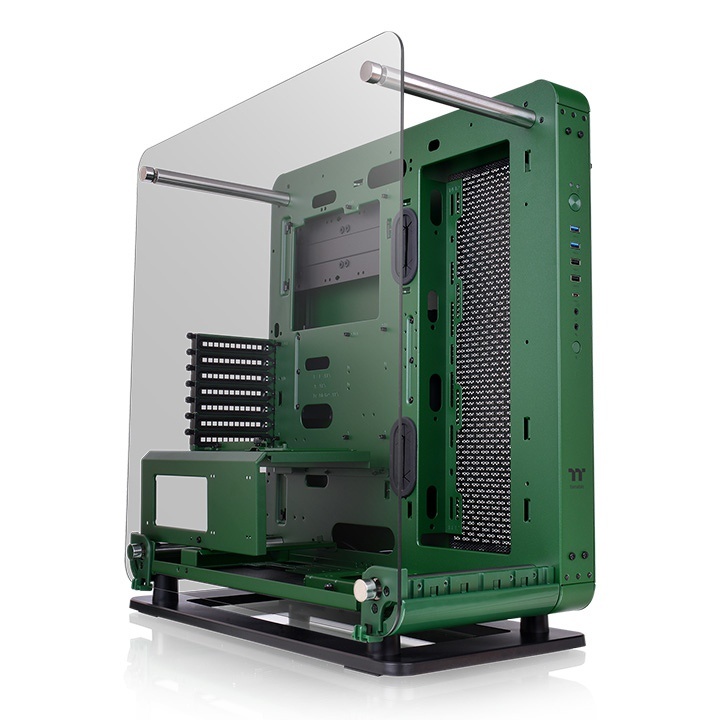 Vỏ case Thermaltake Core P6 TG Racing Green - Hàng chính hãng