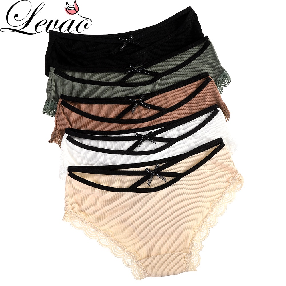 Quần lót Levao vải cotton có size lớn cho nữ