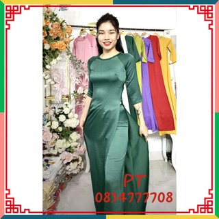 [FREESHIP] Áo dài lụa tây thi cao cấp ,tết cổ thủ công