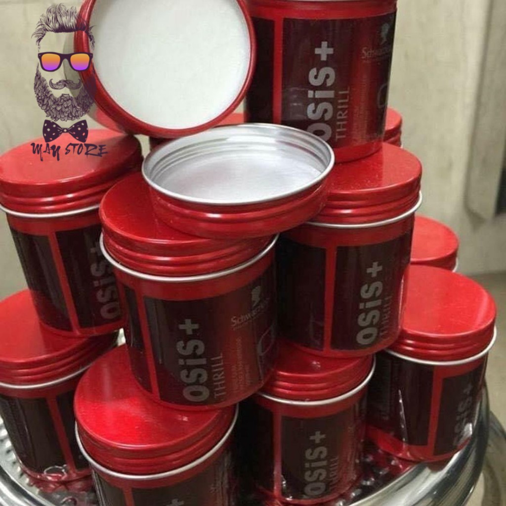 Sáp Vuốt Tóc Nam OSIS+ Cấp Độ 3 - Gel Giúp Tạo Kiểu Dễ Dàng Giữ Nếp Tóc Dành Cho Nam và Nữ
