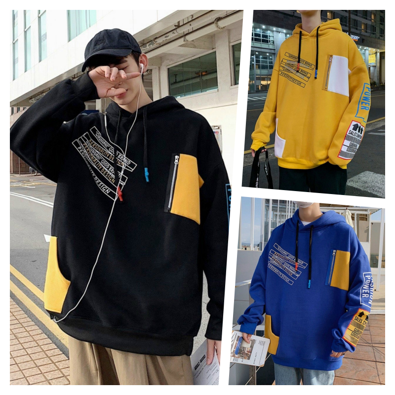 <<HDE128>>Áo hoodie nỉ da cá nam nữ thêu nổi phong cách Hàn Quốc