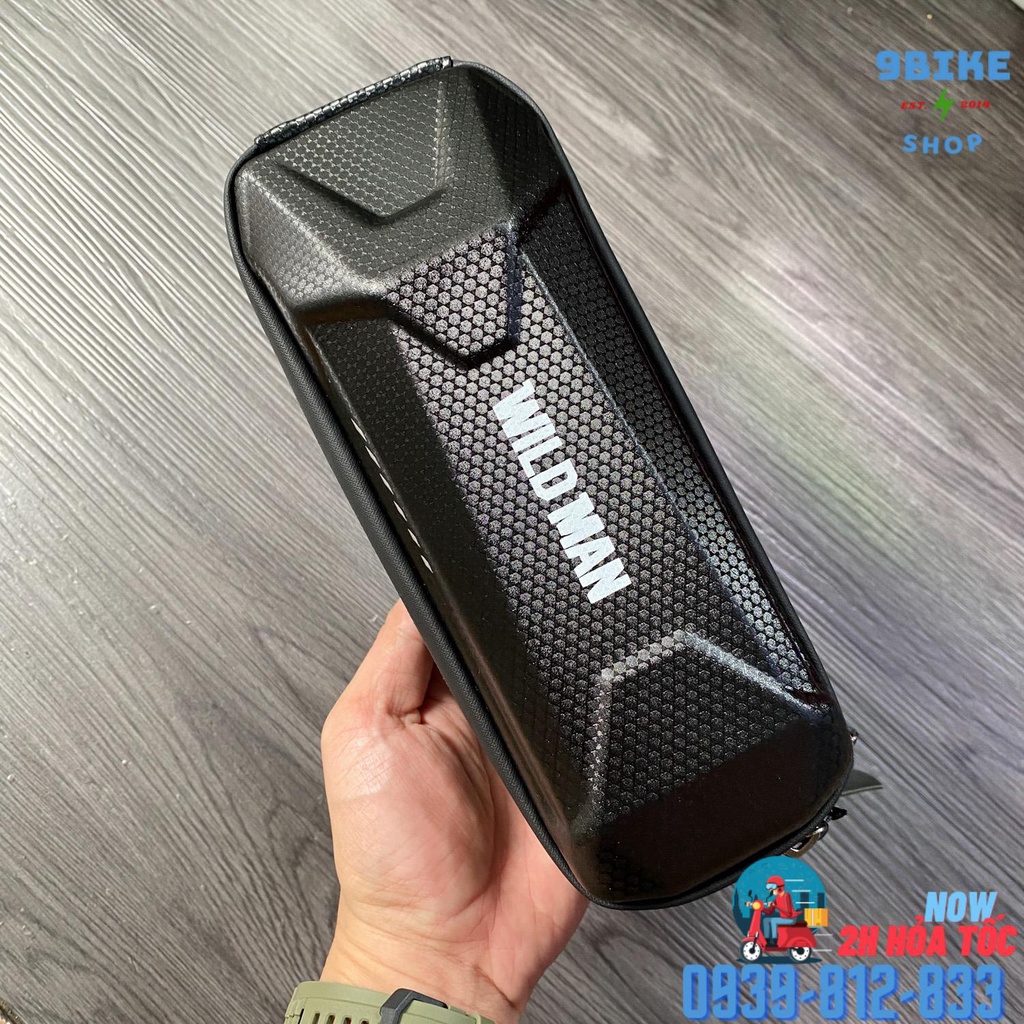 Túi treo sườn xe đạp chống nước chống va đập tháo lắp nhanh Wildman XS5
