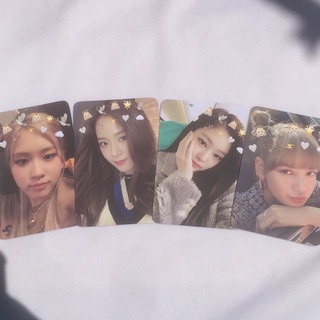 Set 4 Card BlackPink Thiên Thần Angel Filter/ Jisoo Jennie Rosé Lisa Ảnh Card