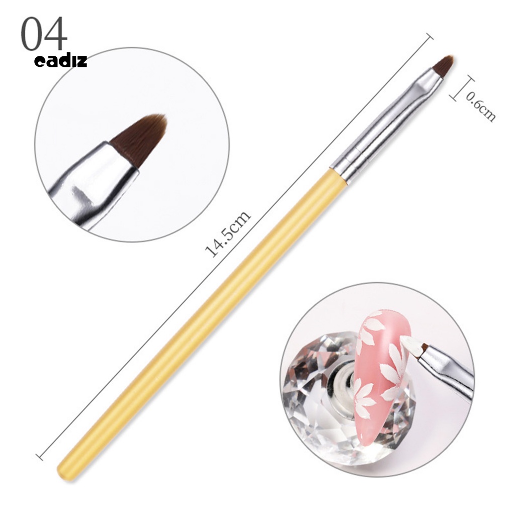 Cọ Sơn Móng Tay Gel UV Tái Sử Dụng Được