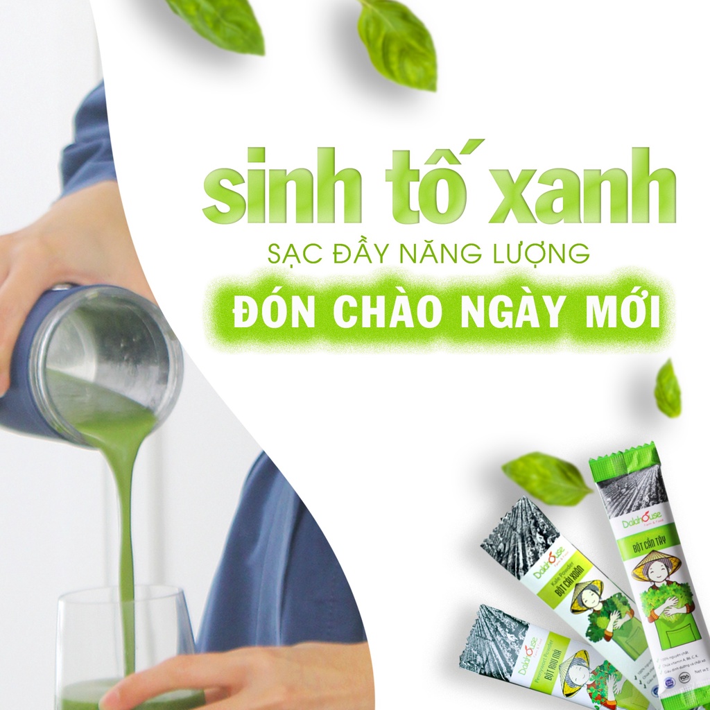 Combo bột rau củ giúp giảm cân, thanh lọc cơ thể Dalahouse