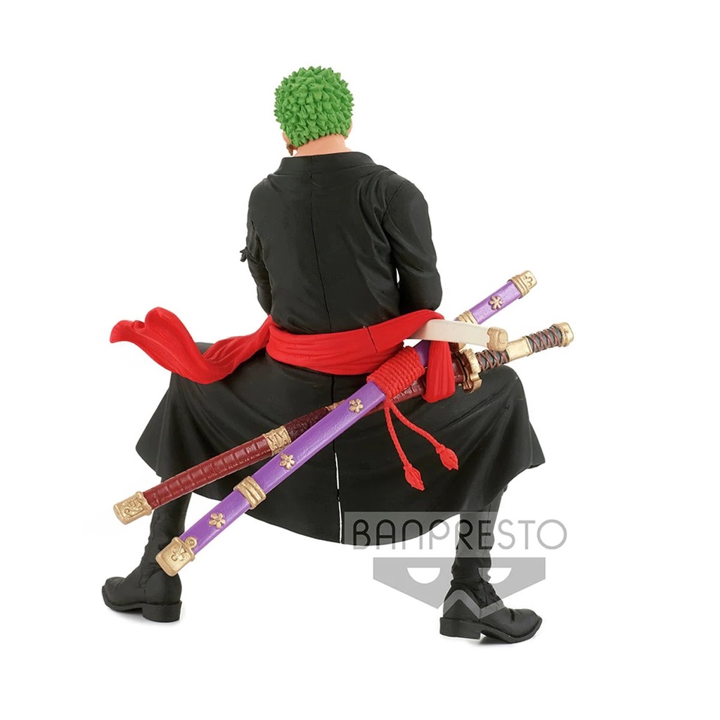 Mô hình One Piece chính hãng - Roronoa Zoro -  King Of Artist  - Wanokuni II