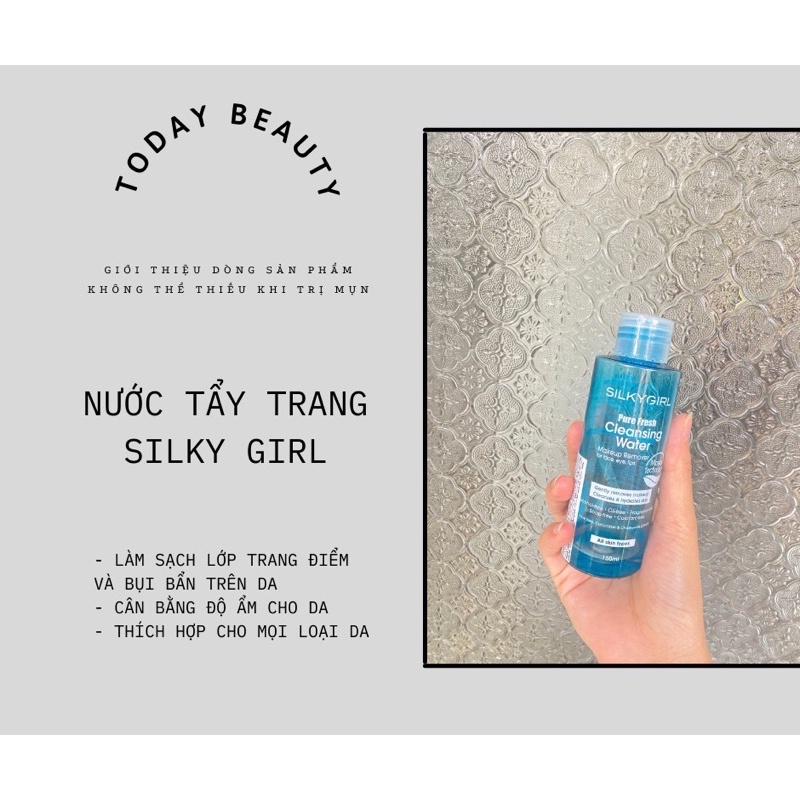 NƯỚC TẨY TRANG SILKY GIRL ( chính hãng) DÀNH CHO MỌI LOẠI DA | BigBuy360 - bigbuy360.vn