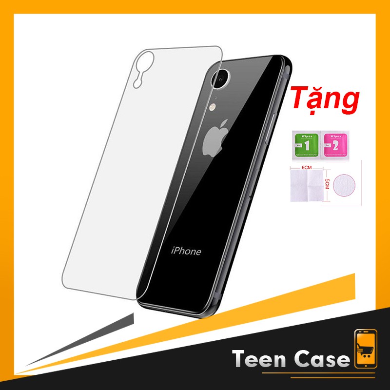 Kính cường lực mặt sau iphone trong suốt chống va đập chống trầy xước cho iphone 6 7 6 Plus 7 Plus X Xr XsMax