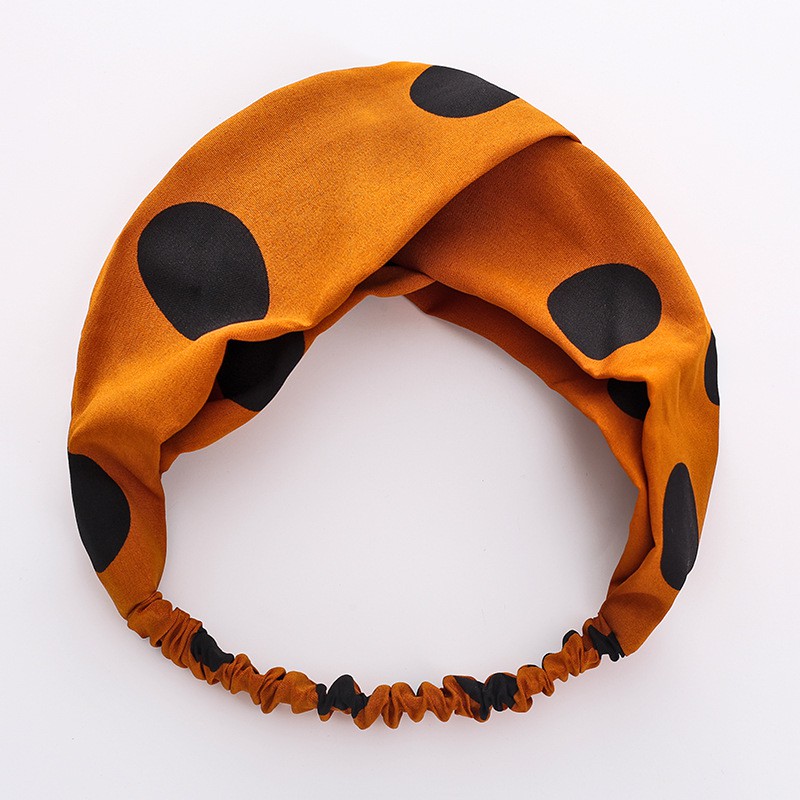 Băng đô chấm bi dễ thương không nhăn TB50