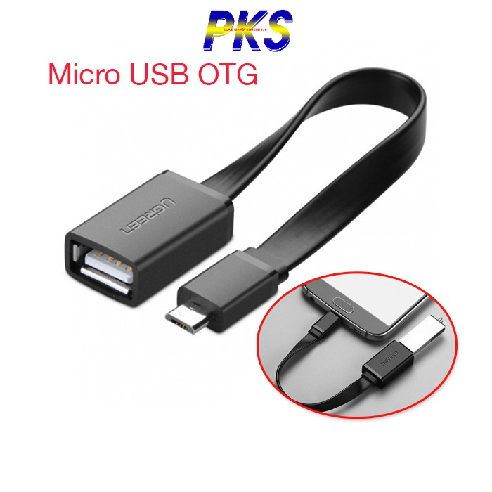 Cáp OTG Micro USB to USB Ugreen - Hàng Chính Hãng