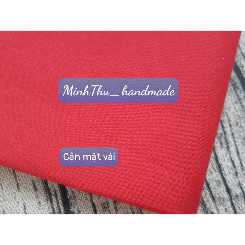 VẢI TWILL THÔ COTTON MÀU TRƠN