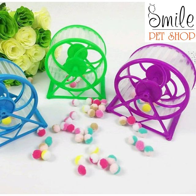 [GIÁ SỈ] Phụ Kiện Hamster - Vòng Whel Hamster - Vòng chạy nhựa cho Hamster - Smile Pet Shop