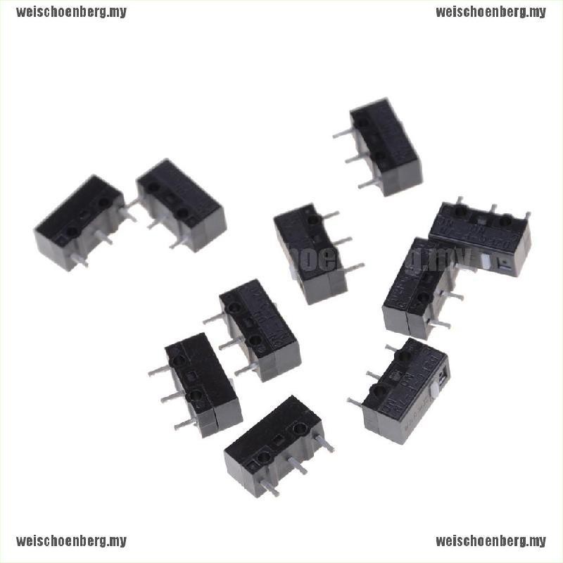 Bộ 10 công tắc chuột micro D2FC-F-7N chất lượng cao