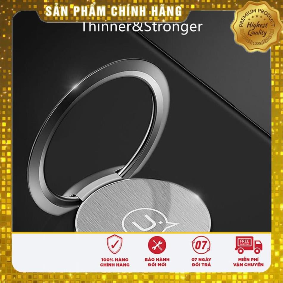 Giá đỡ iRing chính hãng Usams Spinner tích hợp hít xe hơi (Màu ngẫu nhiên)