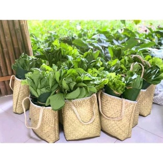 Xả hàng Túi cói, bị cói đựng đồ, trang trí