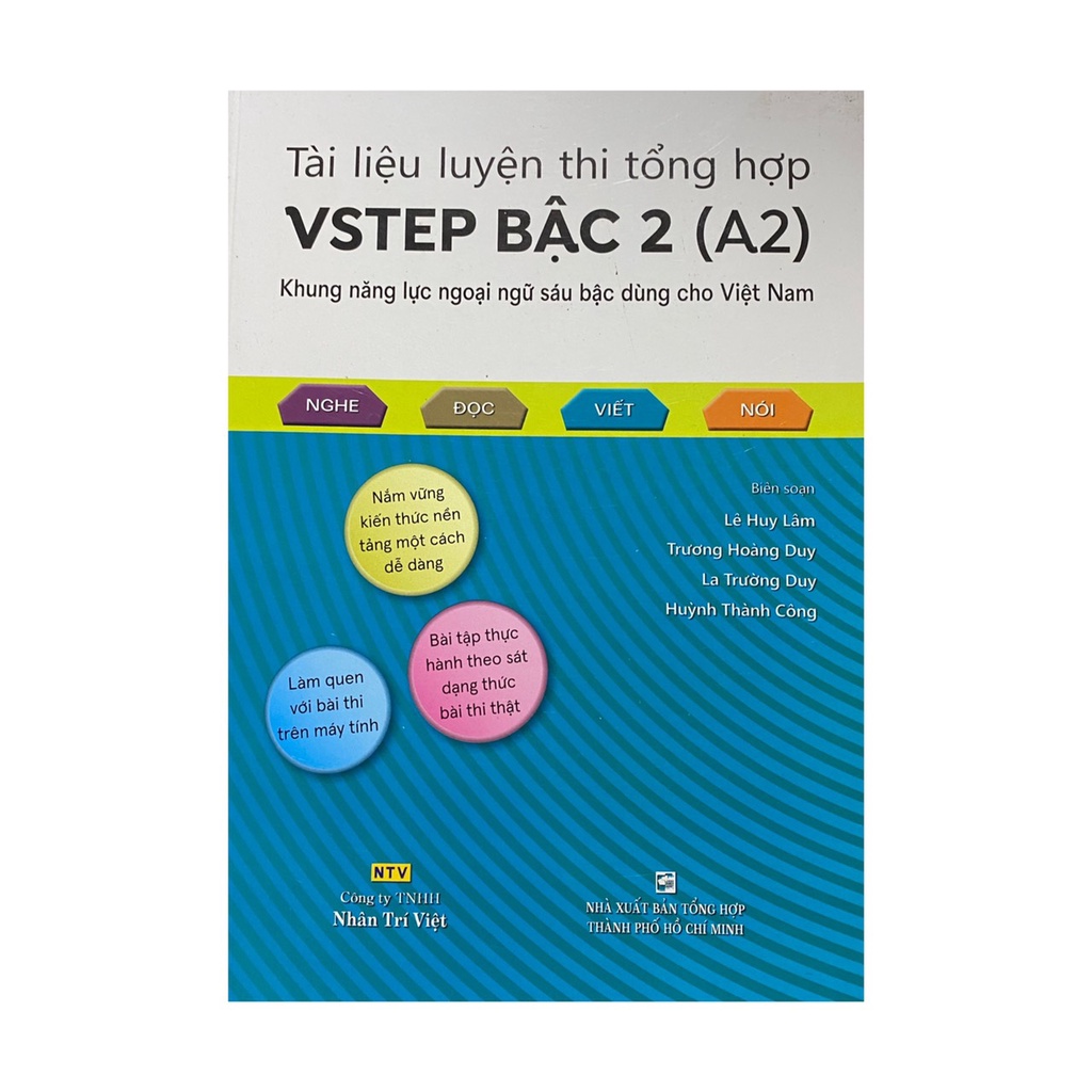 Sách - Tài liệu luyện thi tổng hợp VSTEP bậc 2  Khung năng lực ngoại ngữ sáu bậc dùng cho Việt Nam
