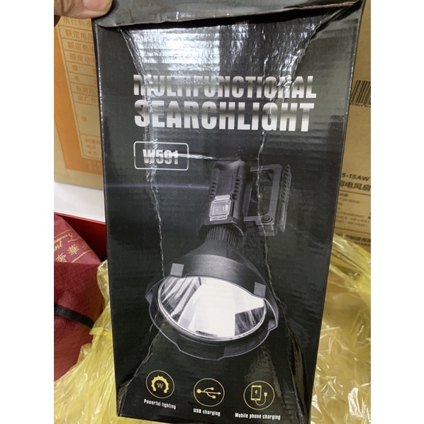 ĐÈN PIN SIÊU SÁNG W590 VÀ W591  SIÊU SỊN SOI XA 300M