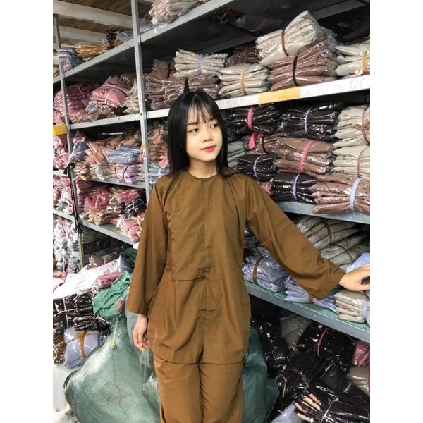 Đồ Lam Đi Chùa # Mẫu Vạt Hò# Đồ Bộ # Quần Áo Nam Nữ - Đồ lam đi chùa  - Set lam Phật tử  - Huỳnh Gia