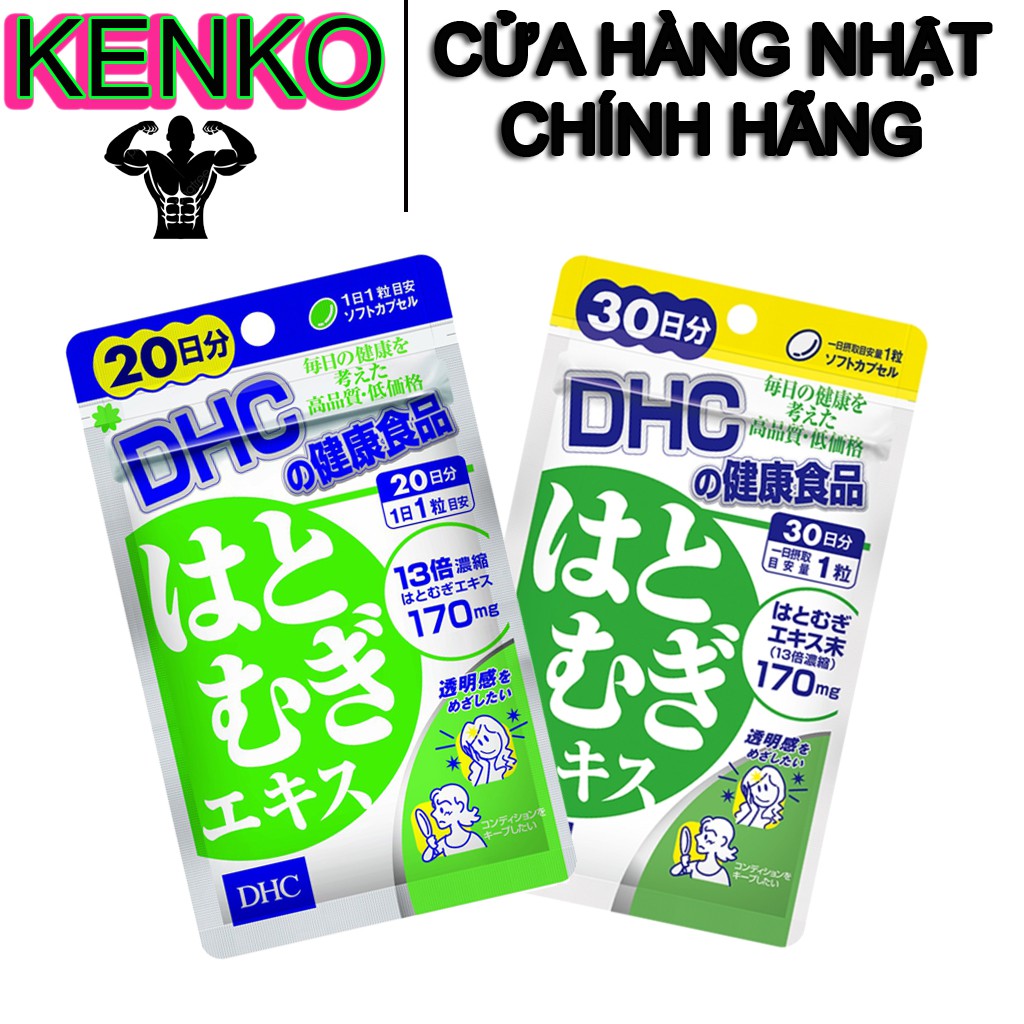 Viên uông Sáng Da DHC Adlay Extract - HÀNG NỘI ĐỊA NHẬT