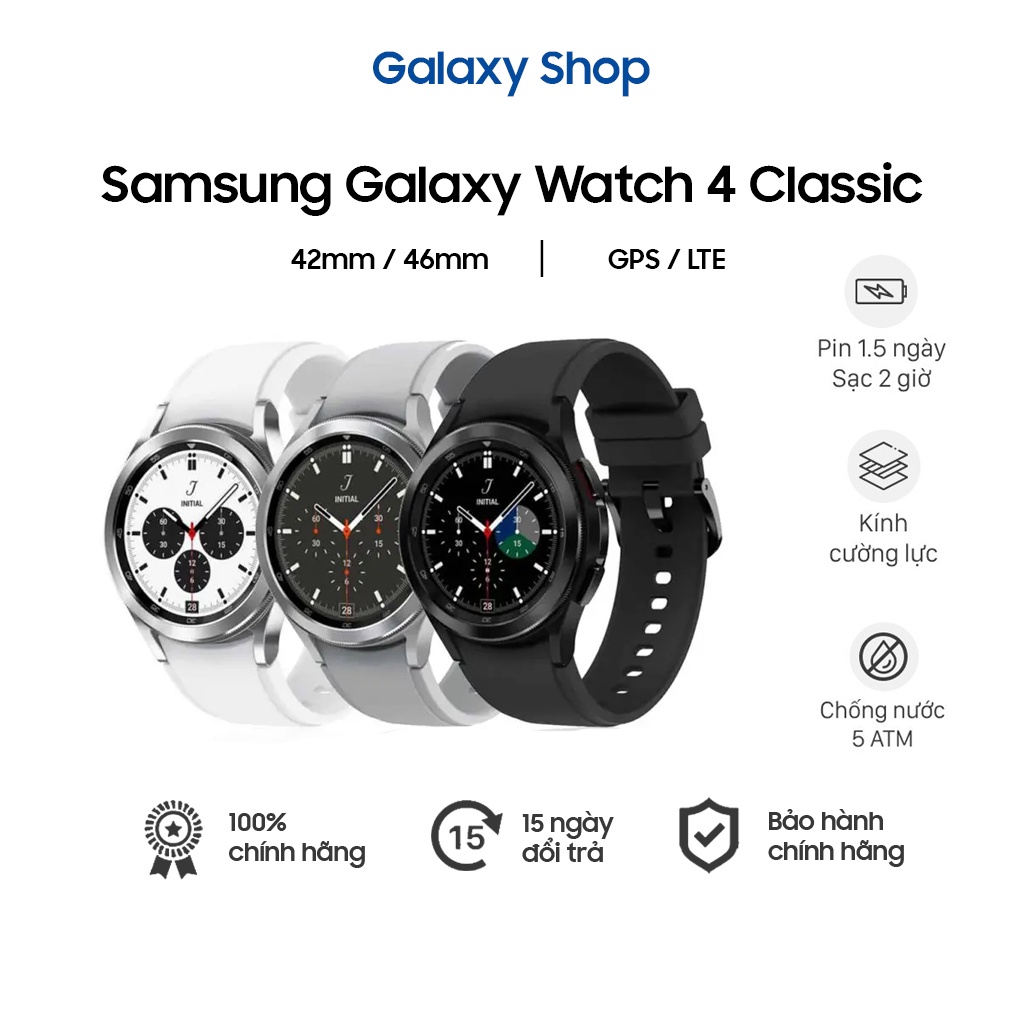 Đồng hồ Samsung Galaxy Watch 4 Classic 46mm GPS - Bảo hành chính hãng