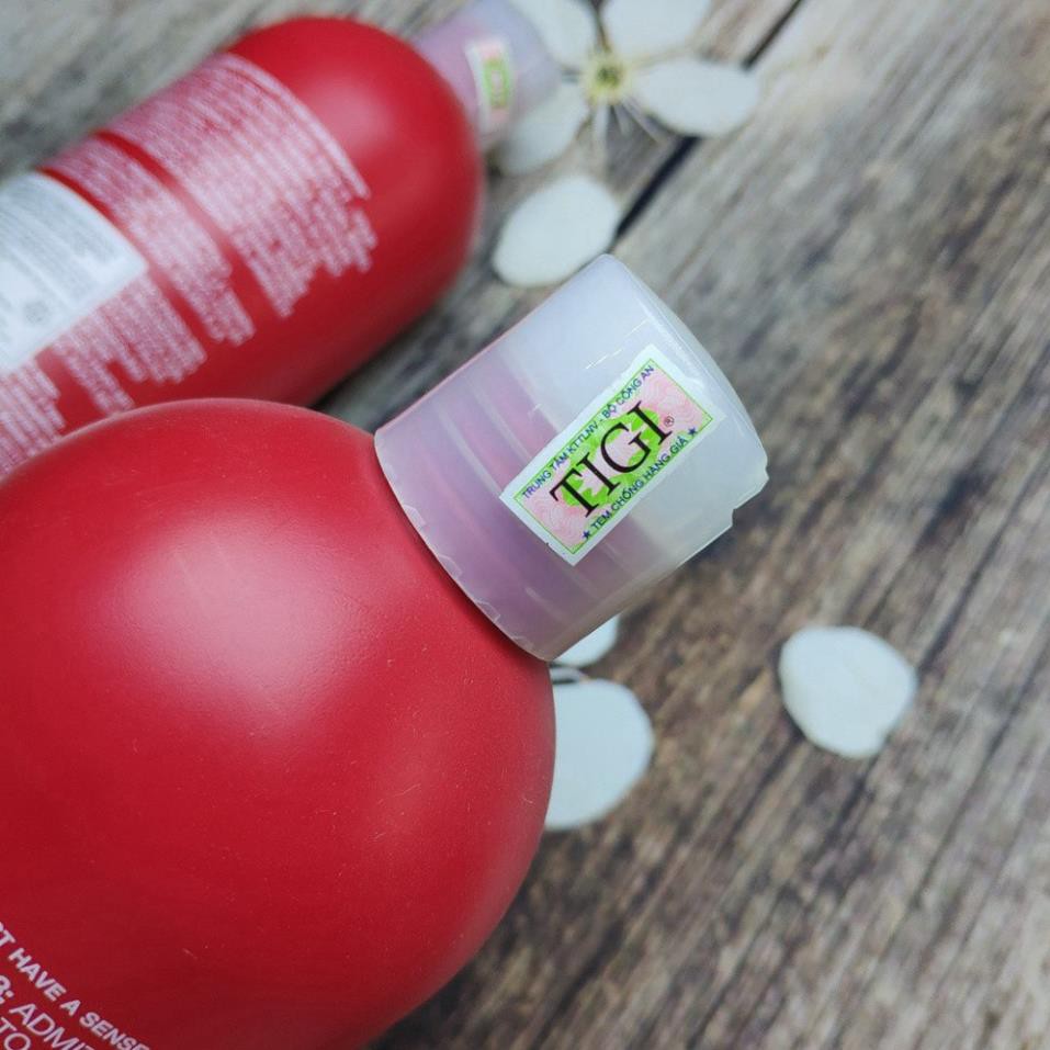 [Chính Hãng] Cặp Dầu Gội Đầu + Dầu Xả (TIGI_BEDHEAD) Đỏ Phục Hồi Tóc Hư Tổn, Ngăn Ngừa Gãy Rụng Cấp độ 3 (750ml) | BigBuy360 - bigbuy360.vn