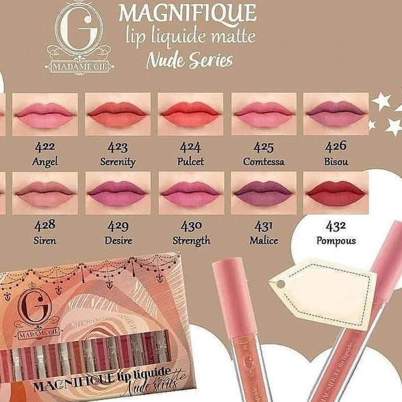 (Hàng Mới Về) Son Kem Lì Màu Nude Madame Gie Series (Ppp-597) Mờ / Matte | BigBuy360 - bigbuy360.vn