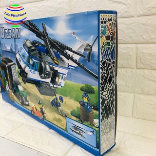 Đồ Chơi Lắp Ráp Cho Bé - Máy Bay Cảnh Sát