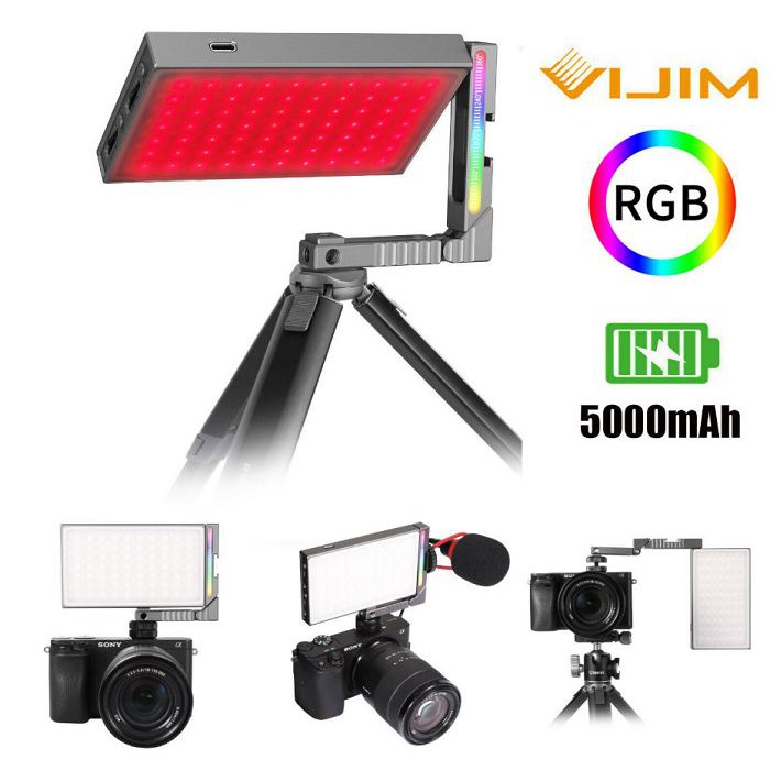 [Mã 154ELSALE2 giảm 7% đơn 300K] Đèn led video Ulanzi VIJIM R70 RGB