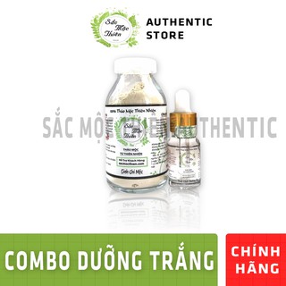 Combo dưỡng trắng da sắc mộc thiên - dưỡng da sau tái tạo
