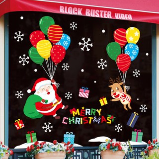 decal dán trang trí noel