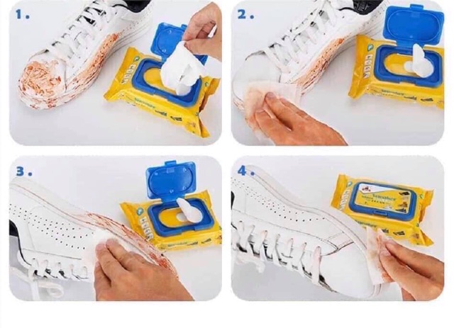 Giấy lau giầy thần thánh Sneaker( gói 30 tờ)