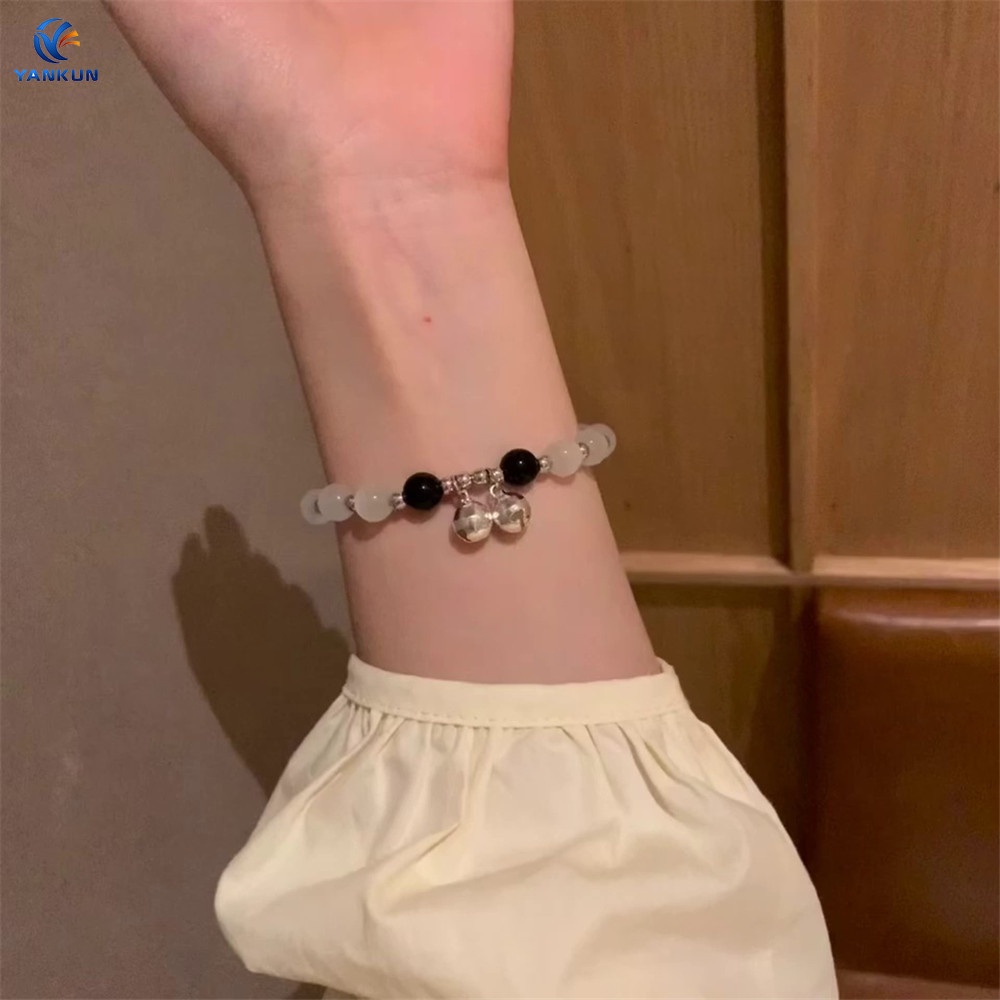 Vòng Tay May Mắn Yanqueens  Đính Đá Opal Thời Trang Cho Cặp Đôi