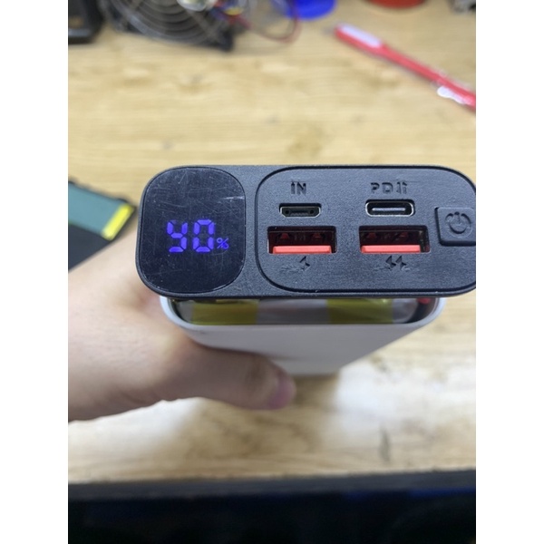Combo Pin Li po Lithium Dung lượng 5k-20k mAh + Mạch sạc Vỏ nhựa KST