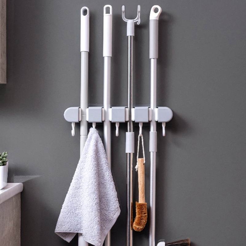 Giá Đỡ Cây Lau Nhà Gắn Tường Tiện Lợi