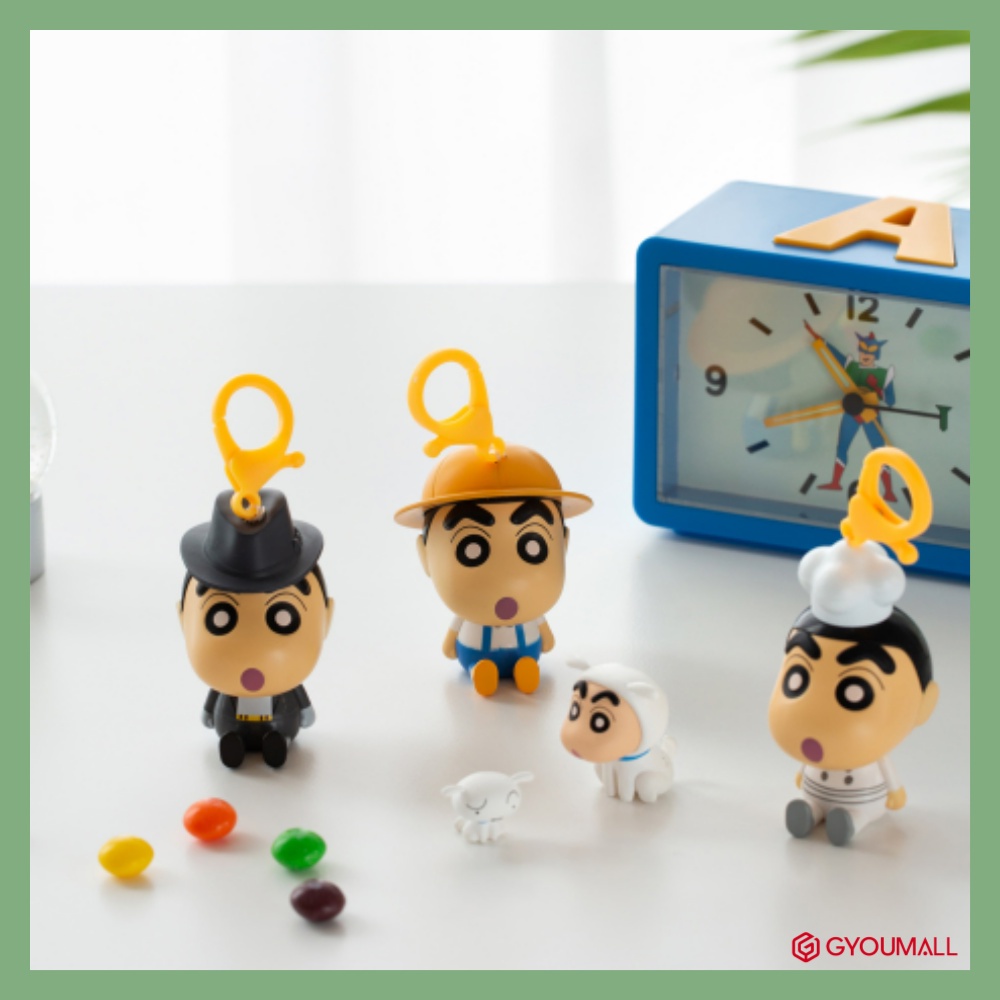 Set 6 mô hình nhân vật hoạt hình Shin Chan