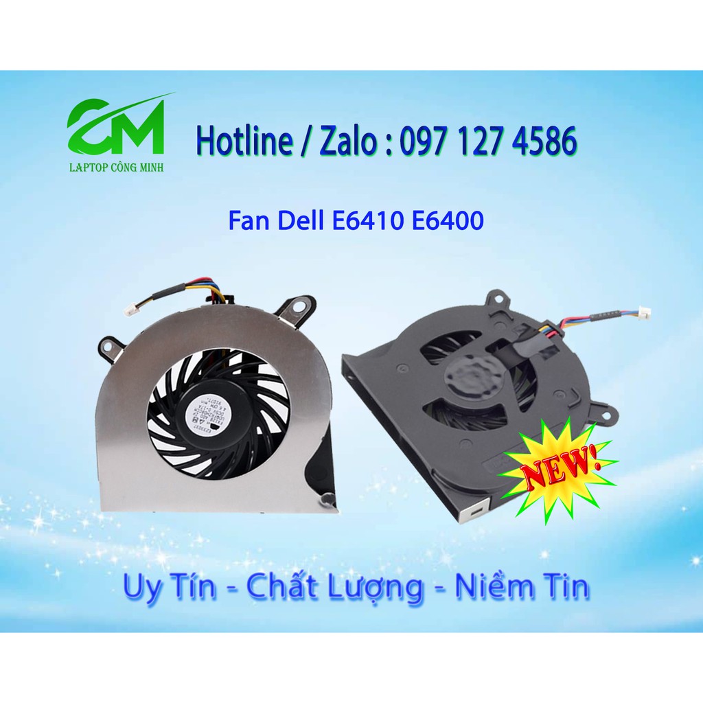 Fan Quạt Tản Nhiệt CPU Dell Latitude E6400 E6410 E6510 New