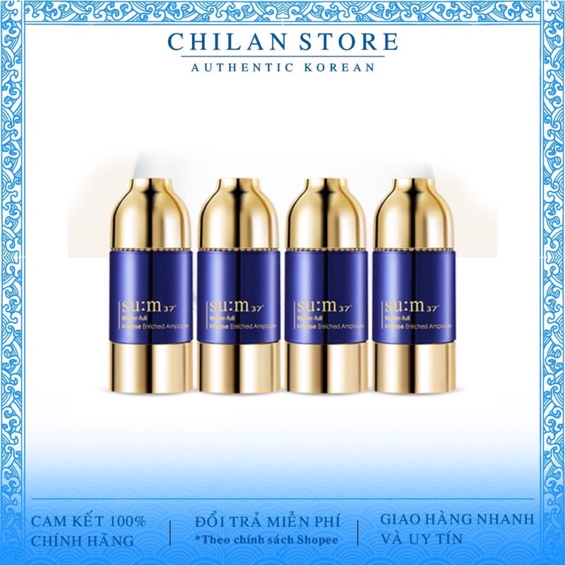 [HÀNG HIẾM] Tinh Chất Vàng Sum Xanh Intense Enriched Ampoule Huyết Thanh Đậm Đặc Siêu Căng Bóng Tái Tạo Da 15ml