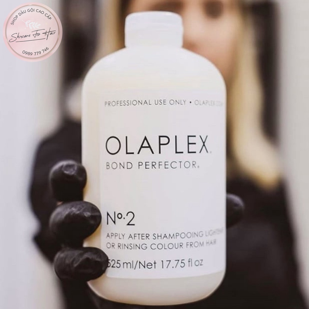 Kem phục hồi hư tổn Olaplex No2 dung tích 525ml dành cho tóc khô xơ, hóa chất